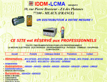 Tablet Screenshot of iddm.fr
